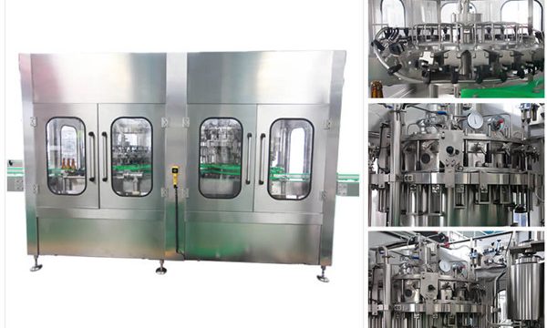 自動ビールウォッカワイングラスボトル充填機