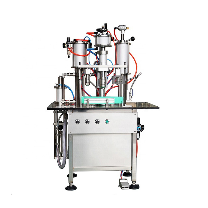 安い自動スプレー缶充填機
