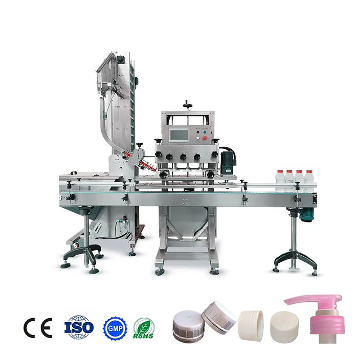 シャンプーのためのフルオートマチックのガラスビンのおおう機械