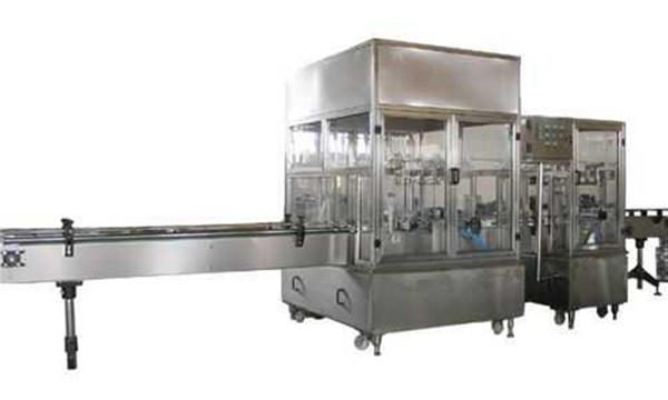 全自動液体石鹸充填機ライン
