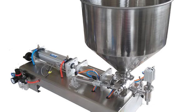 半自動ピストンガラス瓶蜂蜜充填機