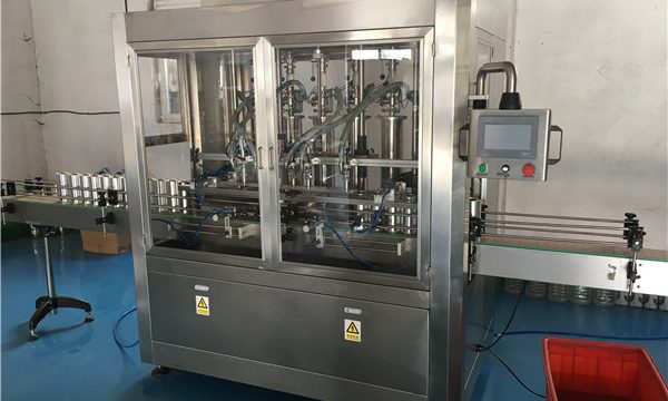 ガラス瓶ソース充填機