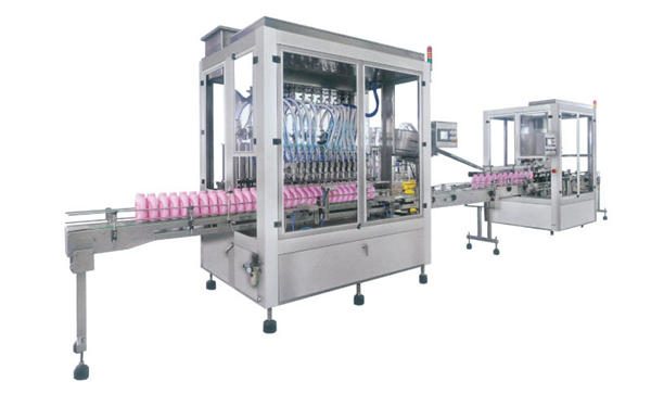 ステンレス自動洗剤充填機