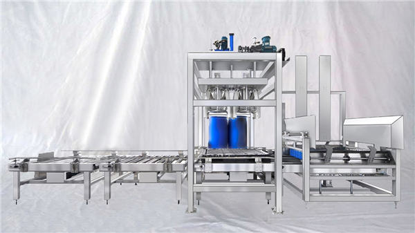 カスタマイズ可能なESDFシリーズ100-1000L容量ビッグドラム自動充填機